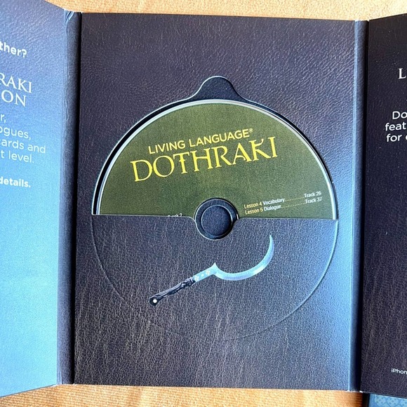 HBO Game Of Thrones Living Language Dothraki Language Course - Picture 4 of 6